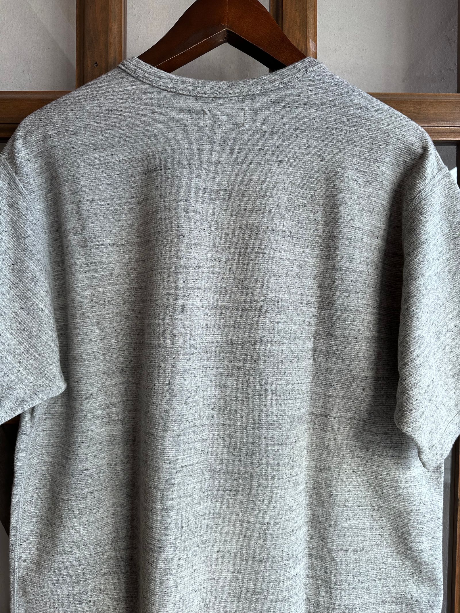 ストレッチフライス ルースショートスリーブTシャツ / グレー