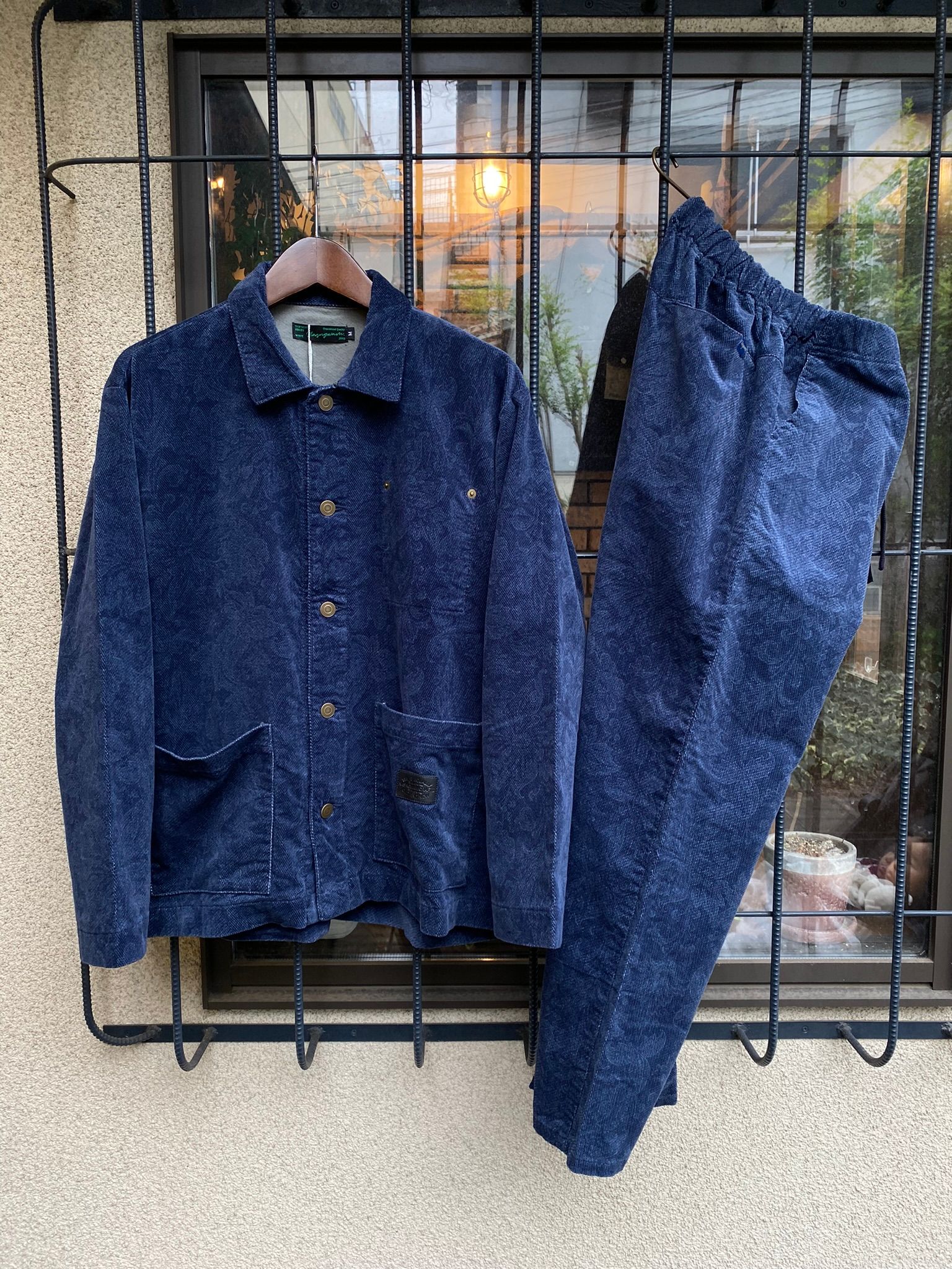 SOUTH EASY PANTS / BOTANICAL NAVY