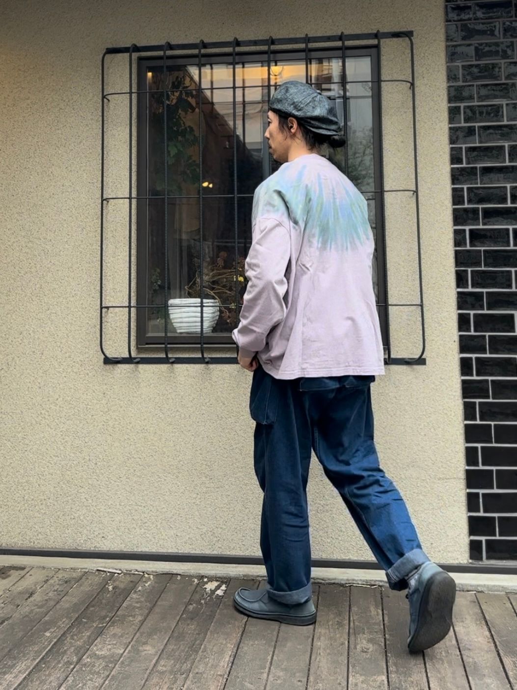 Nasngwam.×JAVARA / FEATHER L/S TEE / 辰