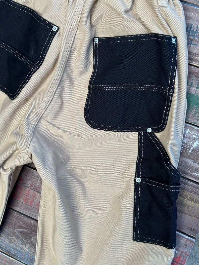 DUBBLE KNEE PANTS / ダブルニーパンツ / ブラック