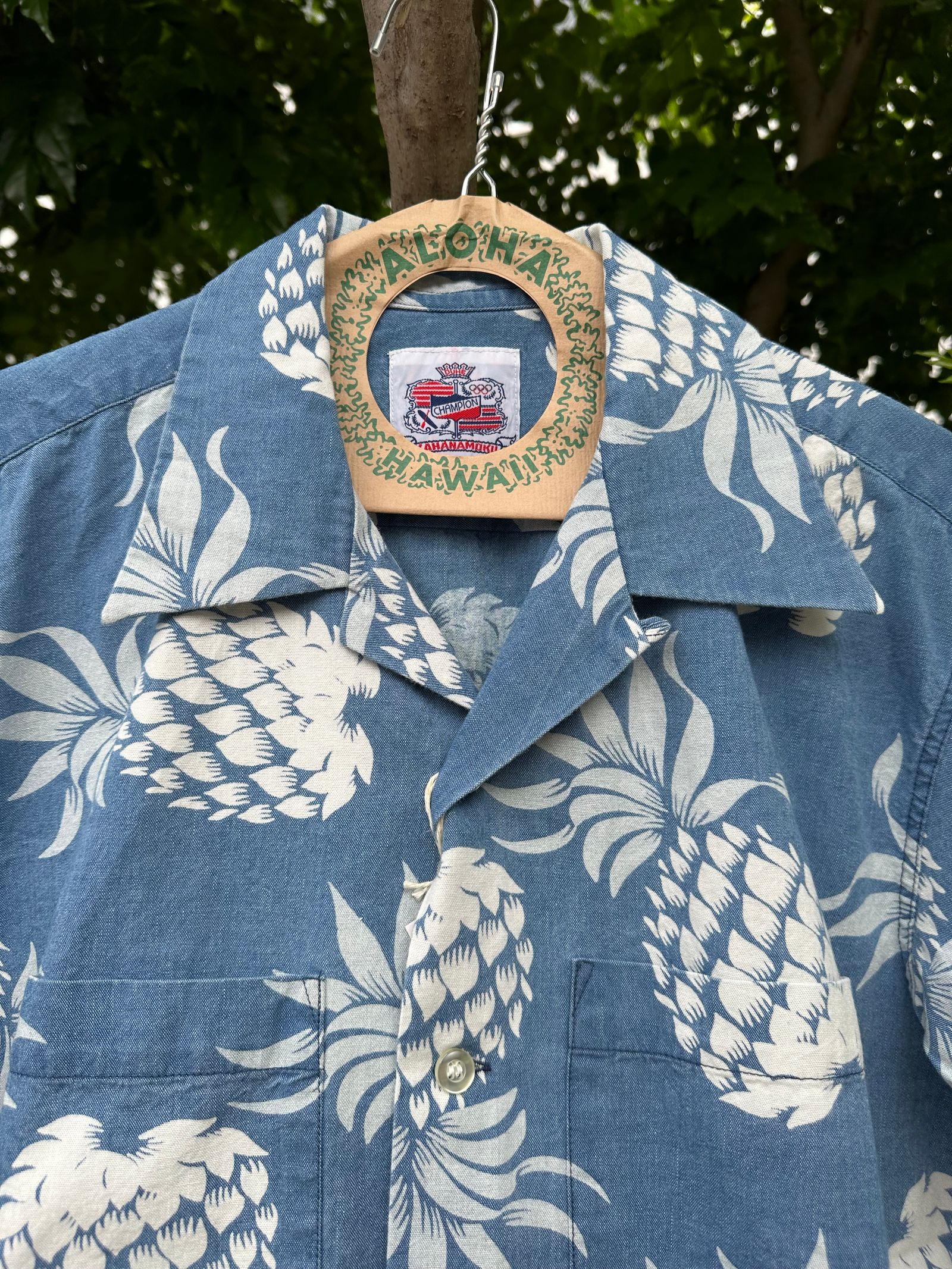 DUKE KAHANAMOKU - ALOHA SHIRT “DUKE'S PINEAPPLE