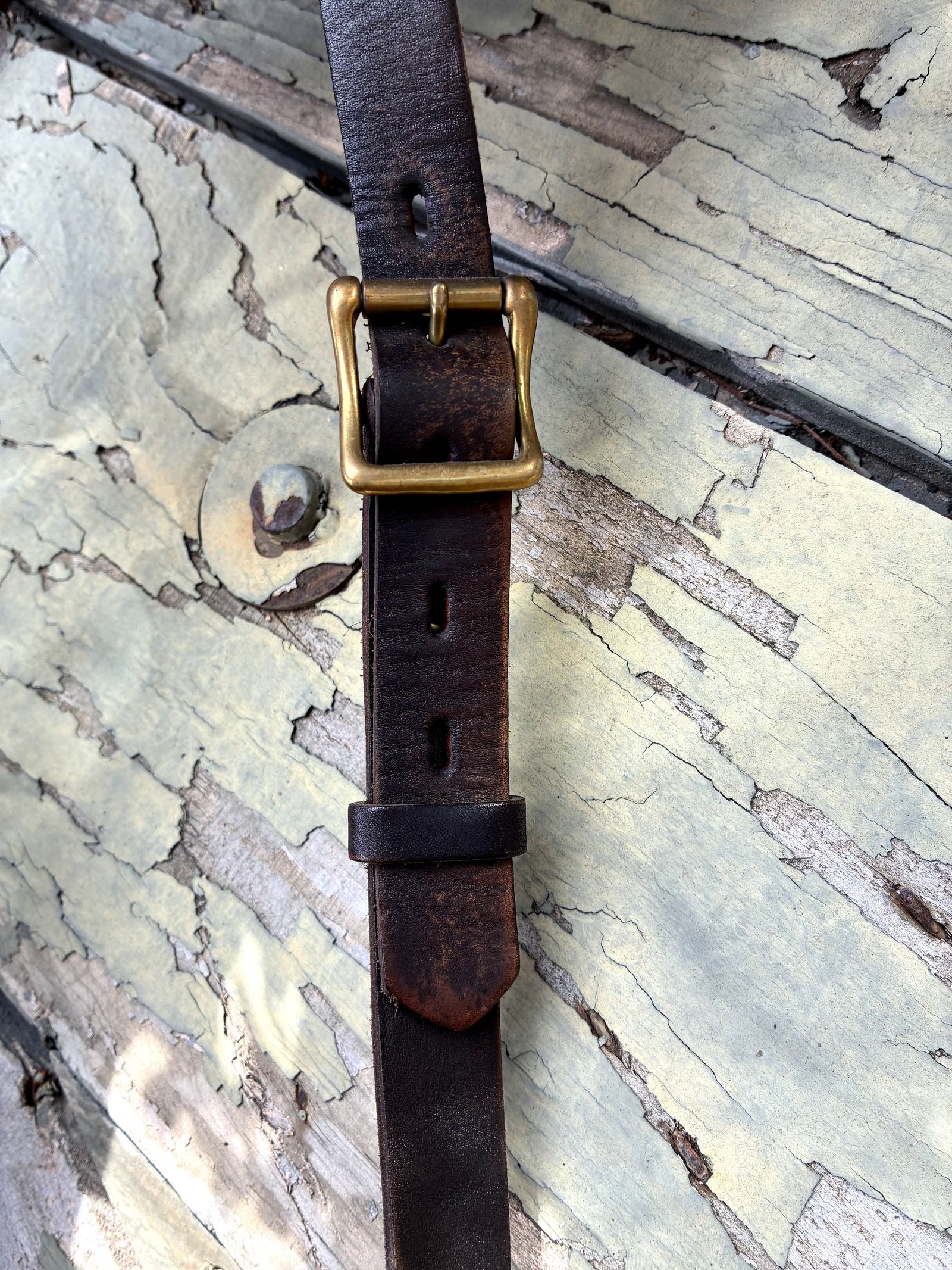 レザートラベルウエストバッグ / ポーチ / ブラック