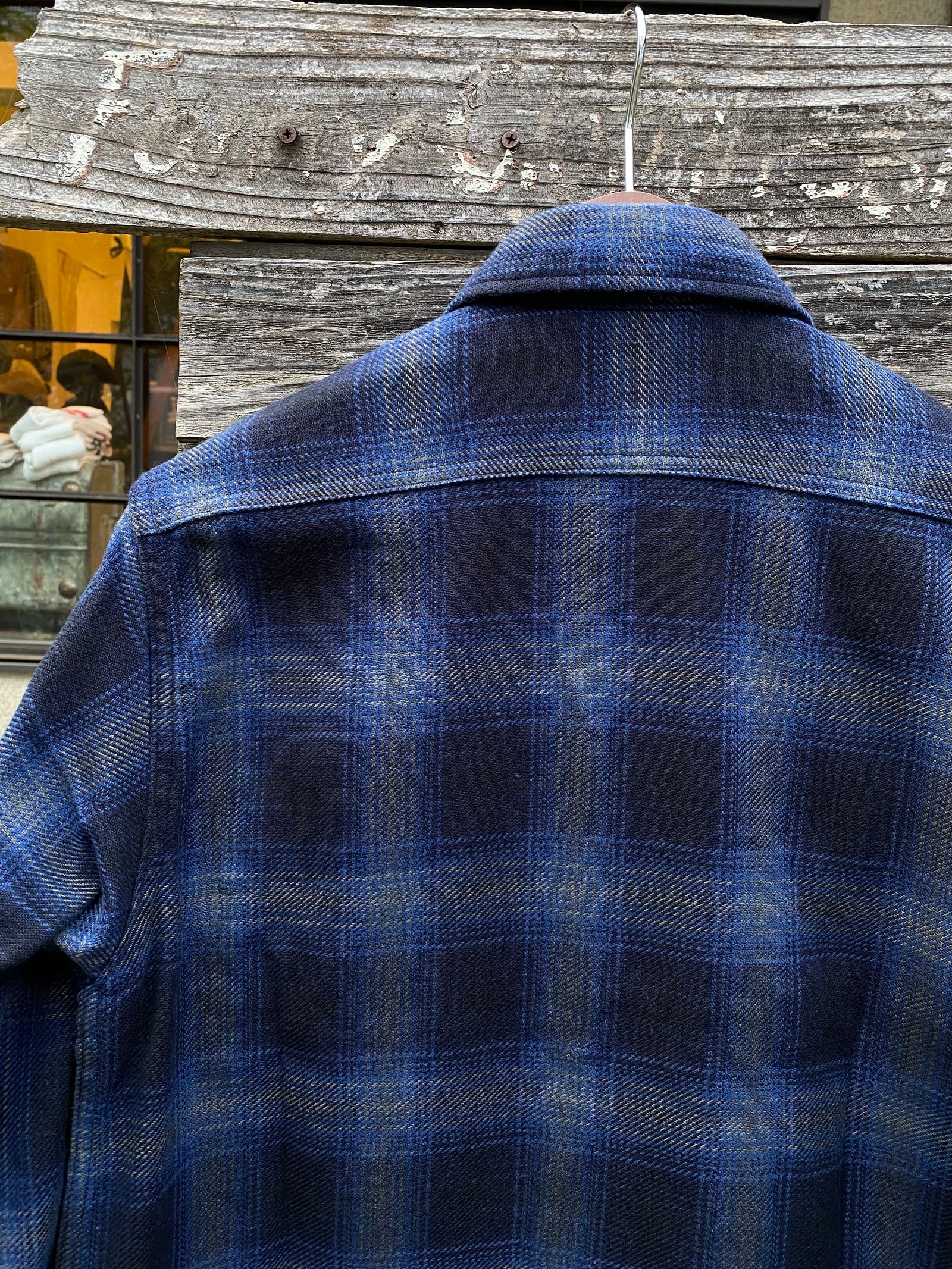 SUGAR CANE - SC28954 / TWILL CHECK WORK SHIRT / ヘビーネルワーク