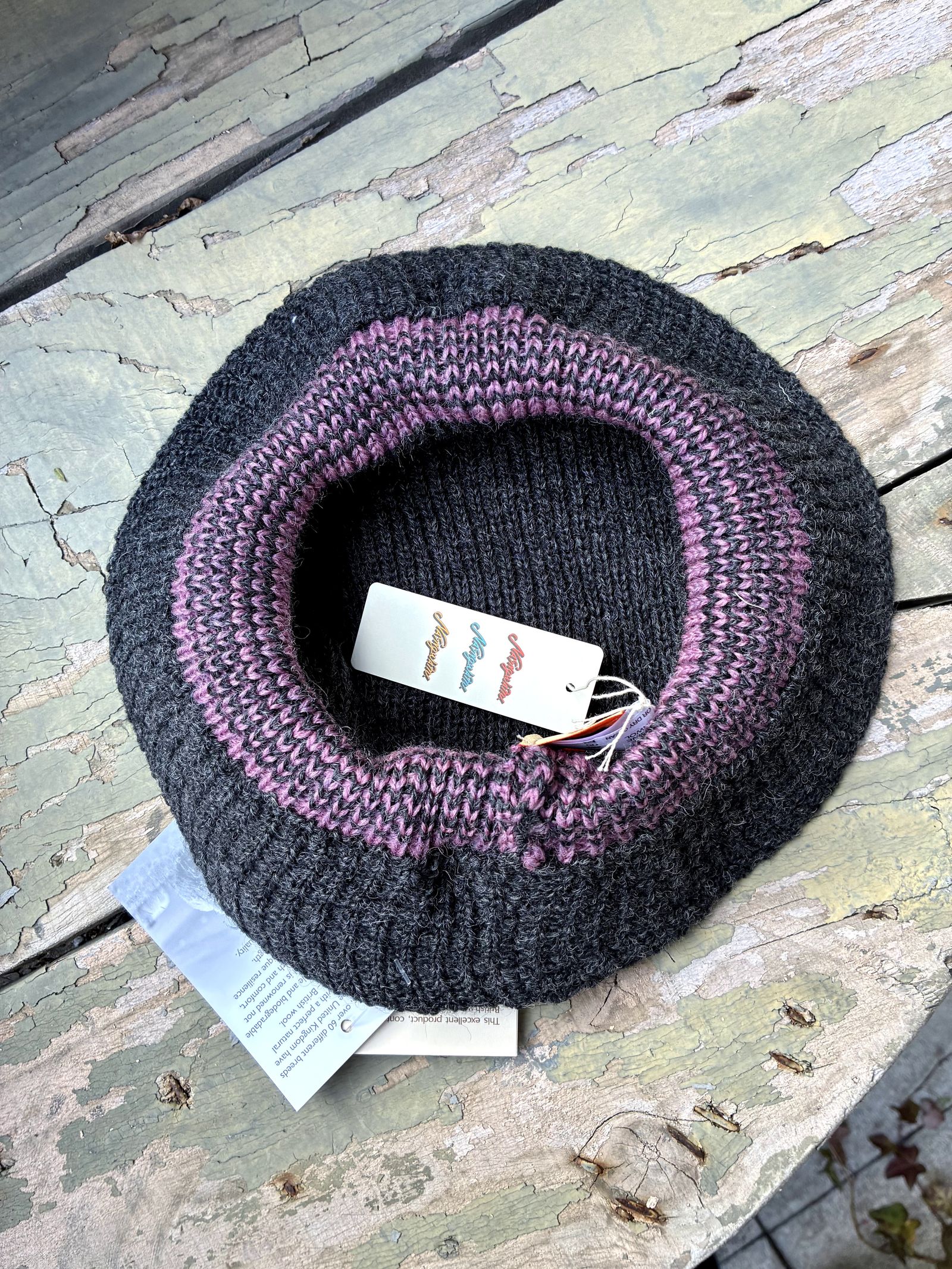 KINGSTON HAT / Nasngwam. × Highland2000 / ニットハット / バケットハット / チャコール / ナスングワム