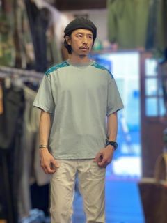 BANDANA TEE / バンダナTシャツ / サックス
