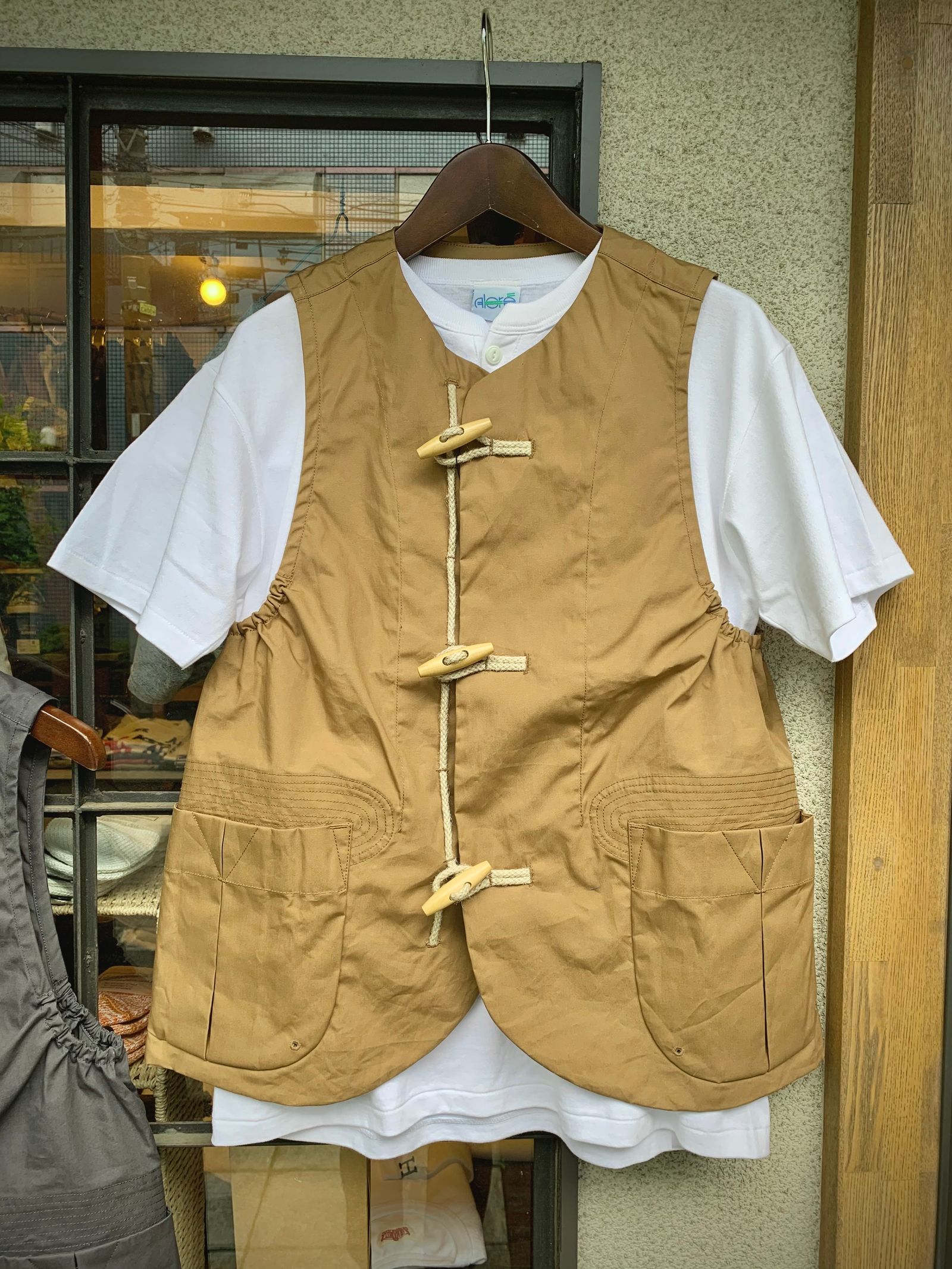 norbit by Hiroshi Nozawa ノービットバイヒロシノザワ / PROBAN DUFFEL VEST/ プロバンダッフルベストHNVT-012 / ベージュ