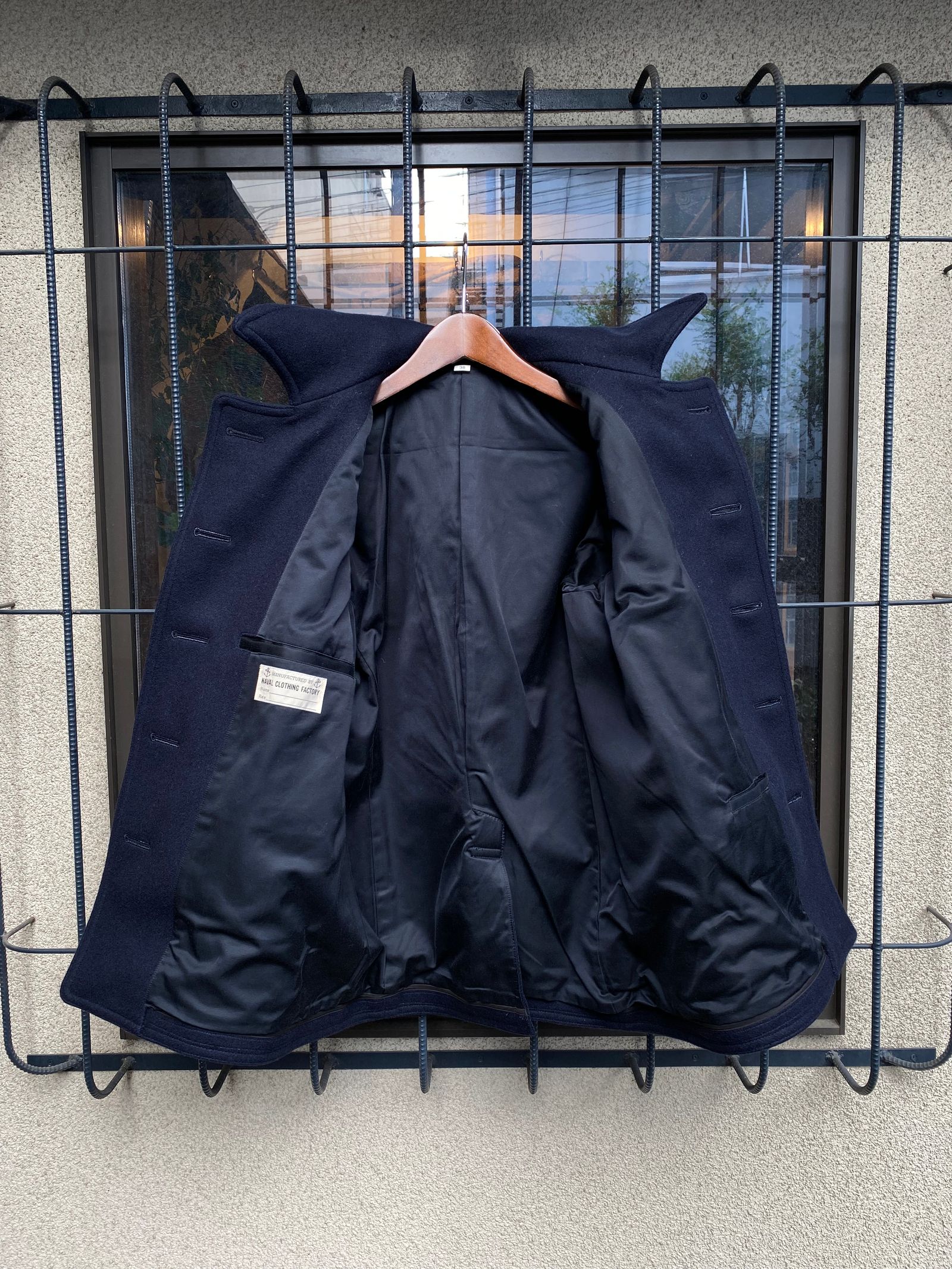 BR11554 / PEA-COAT “NAVAL CLOTHING FACTORY”