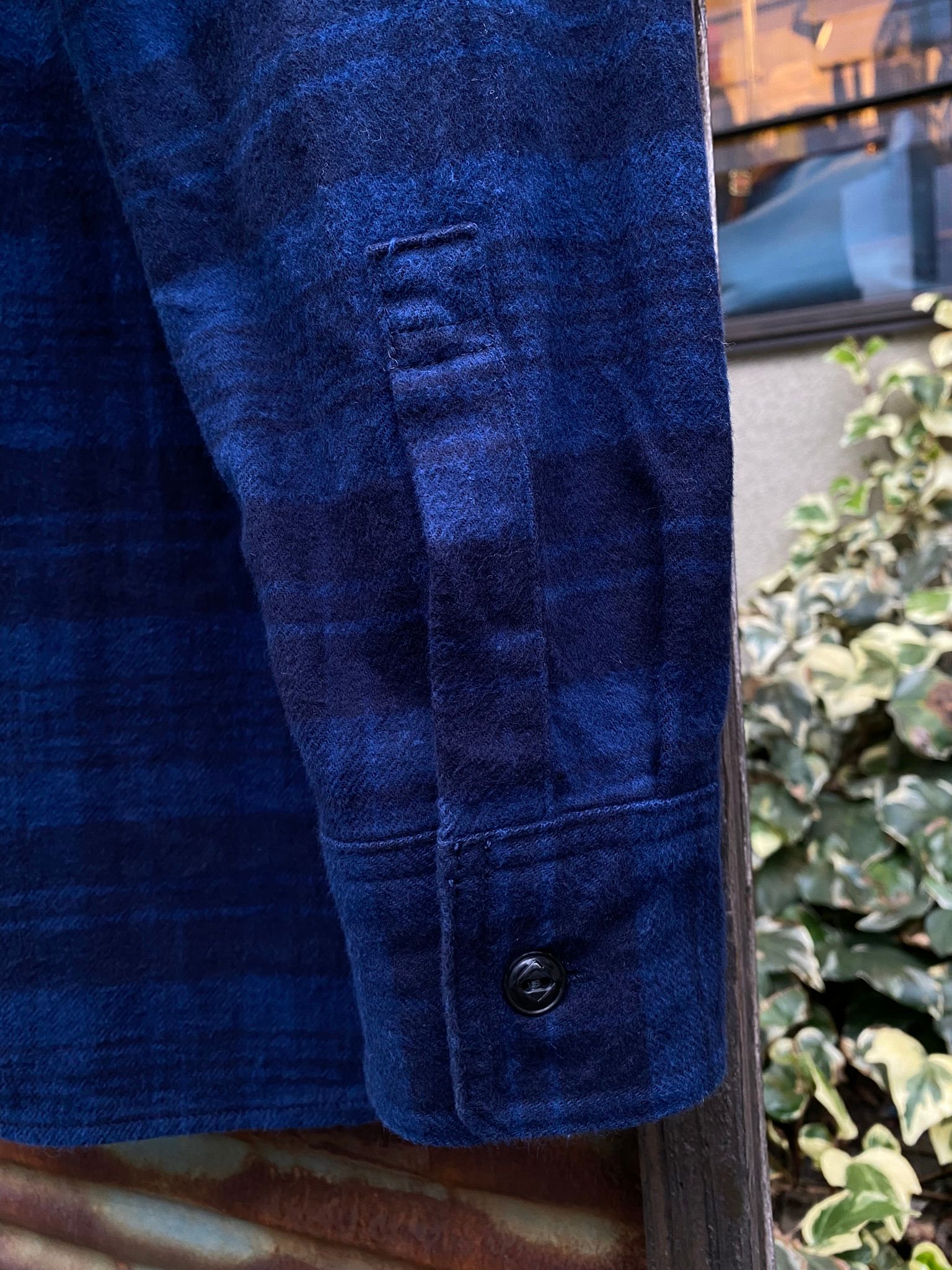 F3481 / HEAVY NEL WORK SHIRT / ヘビーネルワークシャツ / NAVY