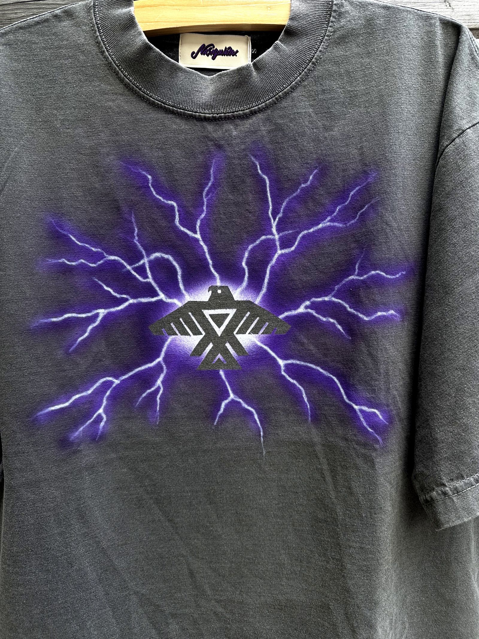 ナスングワム / THUNDER TEE / サンダーバード Tシャツ / パープル