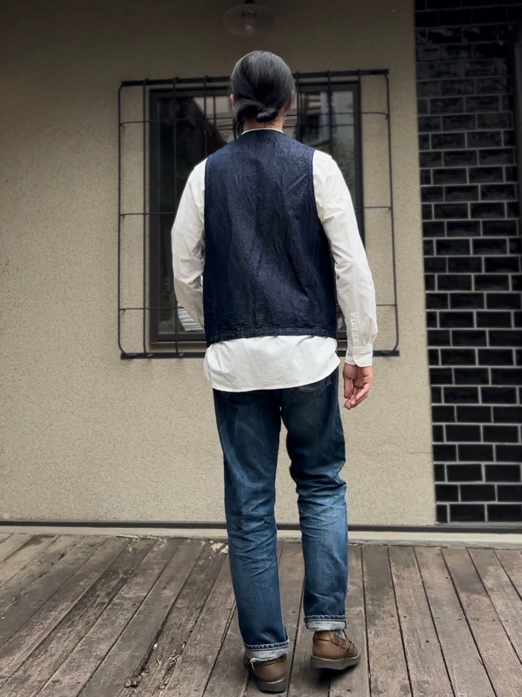 JAPAN BLUE JEANS ベスト JAPAN BLUE JEANS - シティーハンティングベスト / インディゴ