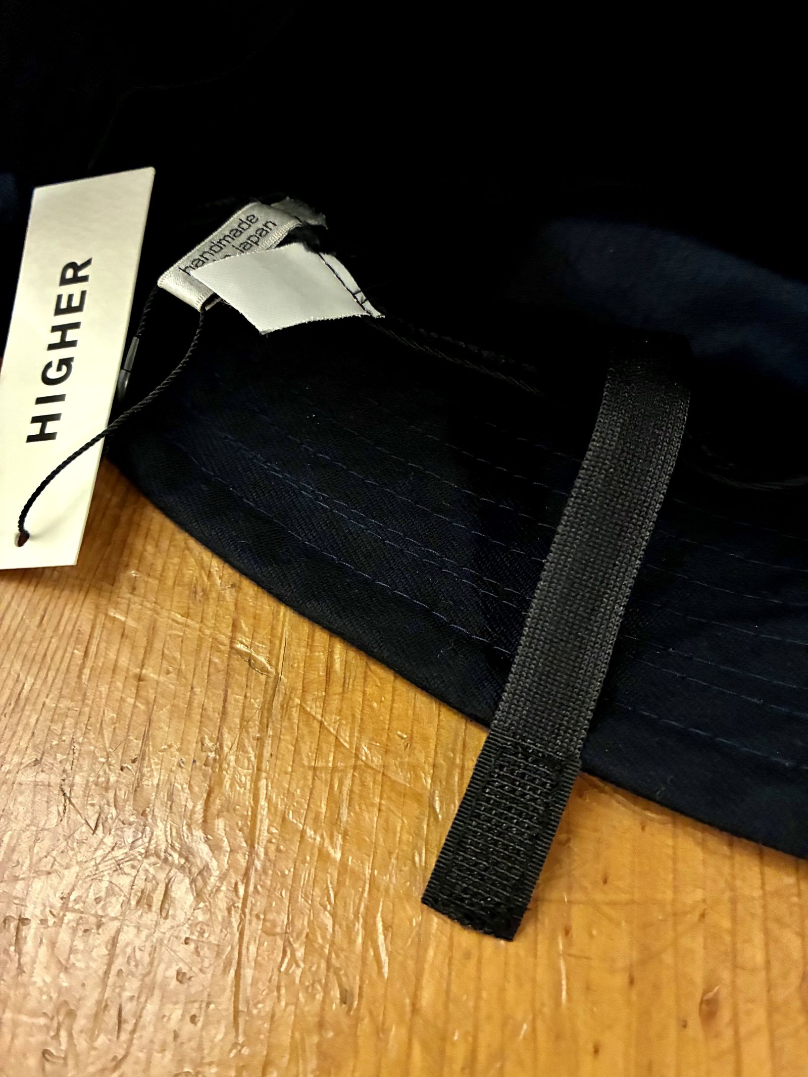 コードレーンスタンプハット / ネイビー/ ハイアー