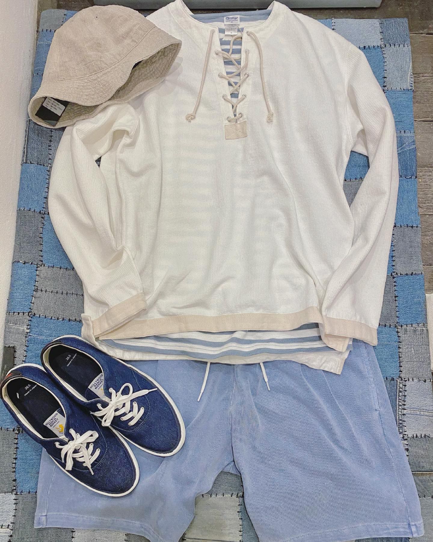 STYLE NO. 5「単調になりがちなショーツコーデをひと工夫。」