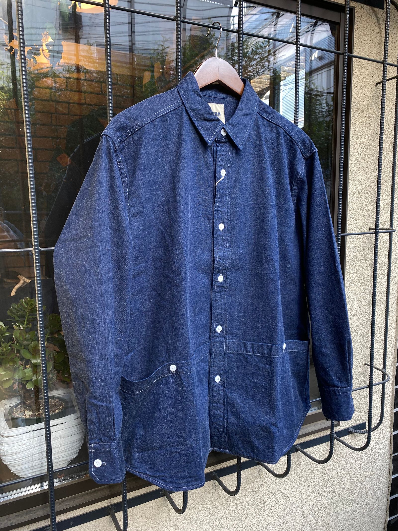 F3460 / DENIM GARDENING SHIRT / デニムガーデニングシャツ