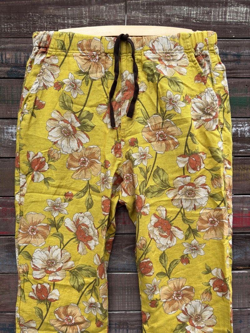 Nasngwam. - FLOWER EASY PANTS / 花柄イージーパンツ | NARO CLOTHING