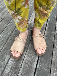 BRAID SANDAL /  レザーサンダル / ベージュ
