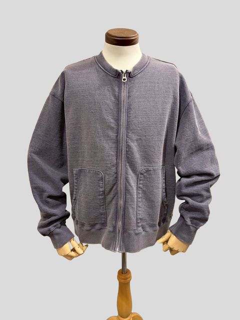 No,10 Crew Zip Parka クルーネックジップスウェットカーディガン / ネイビー / UNISON SPECIAL ユニゾンスペシャル