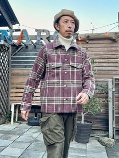 Chief Jacket / チーフジャケット / CPOジャケット / バーガンディ