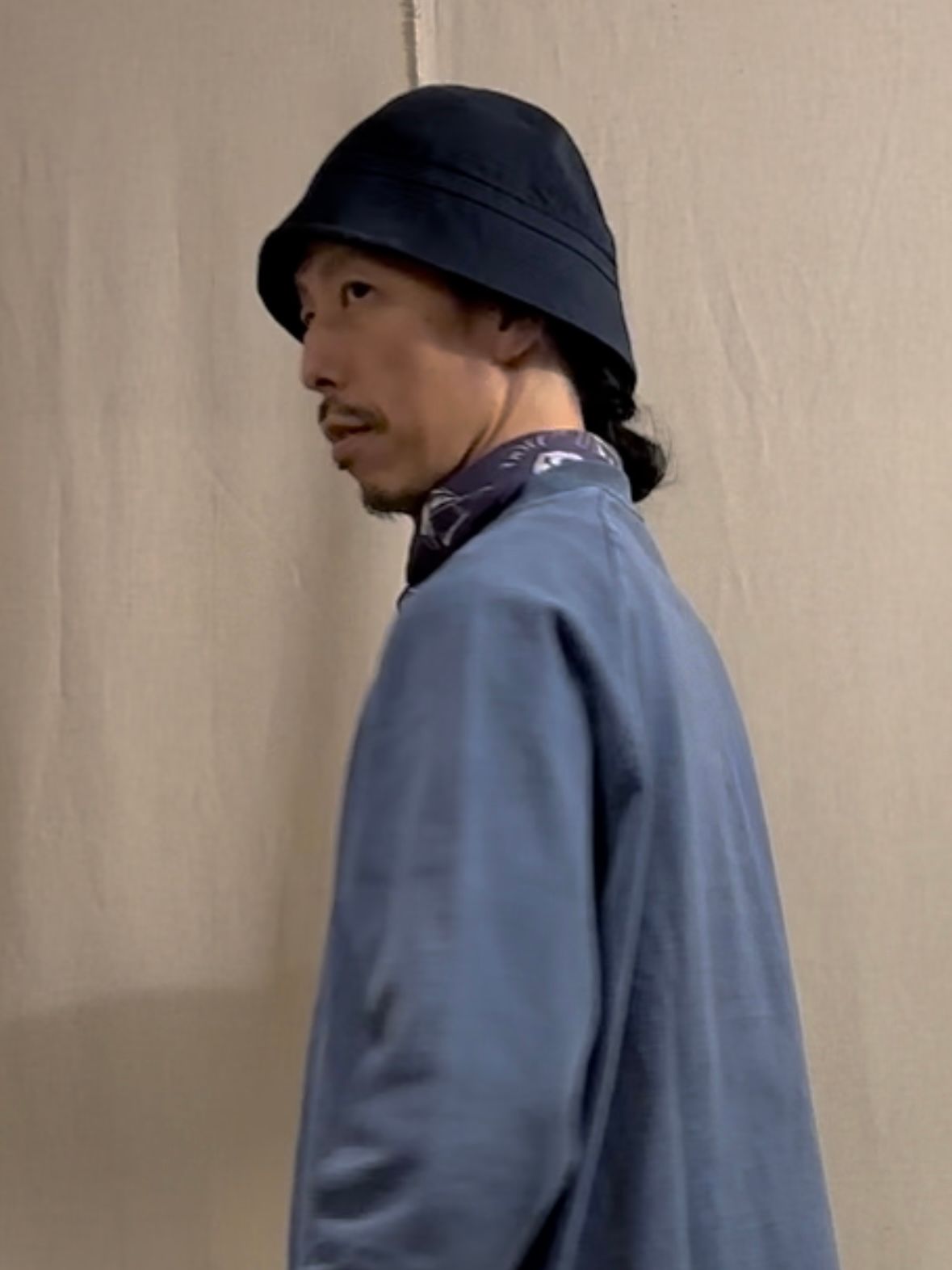希少カラー ロイヤルネイビーブルー ヴィンテージ ロングプリム ハット HAT Duke Collection | Bruno Capelo