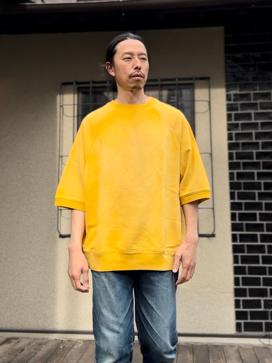 SCREEN STARS / スクリーンスターズ / Sunburned sweat tee / 半袖スウェットTシャツ / イエロー
