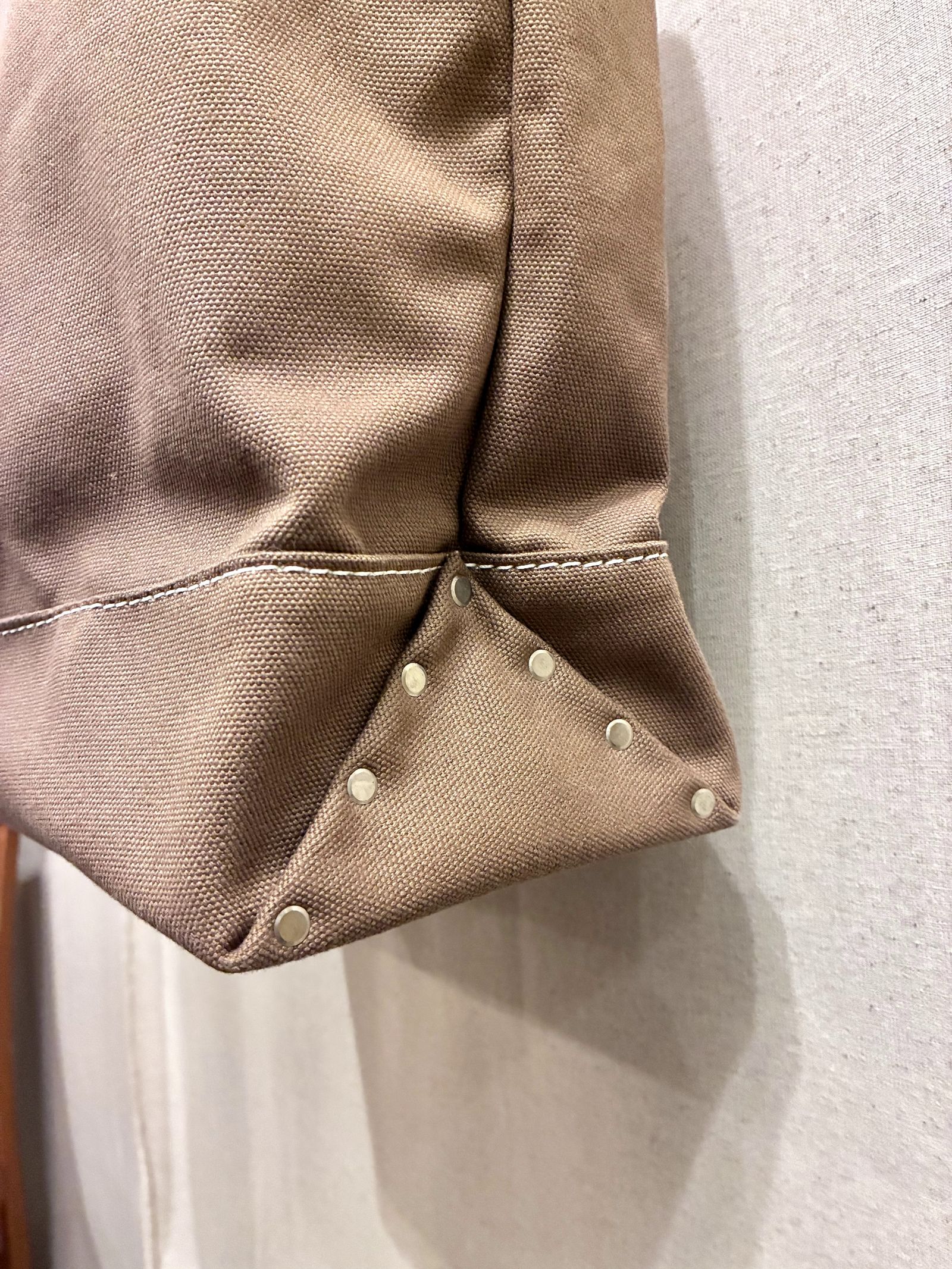 HERITAGE LEATHER CO / ヘリテージレザー / レザーハンドルキャンバストート / ブラウン