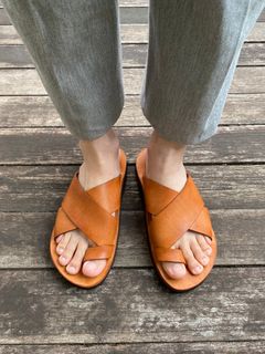 ヴァスコ / VASCO / LEATHER NELSON SANDAL / レザーネルソンサンダル / ナチュラル