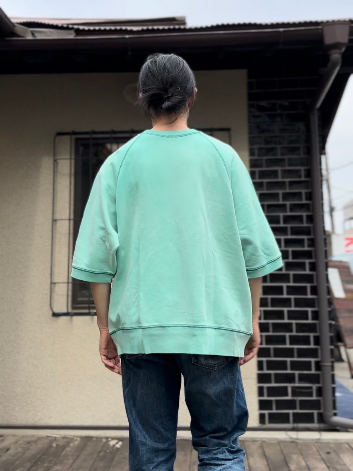 SCREEN STARS / スクリーンスターズ / Sunburned sweat tee / 半袖スウェットTシャツ / グリーン / ティファニーブルー