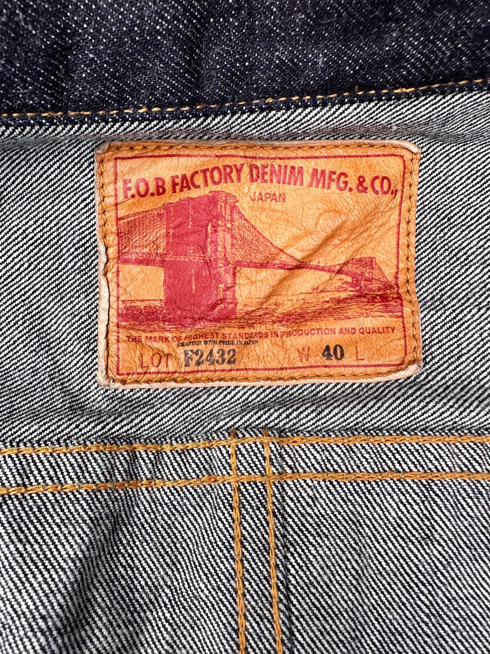F2432 / セルビッジ ガレージデニムジャケット / SELVEDGE GARAGE DENIM JK