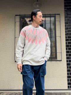 Nasngwam.×JAVARA / FEATHER L/S TEE / 卯