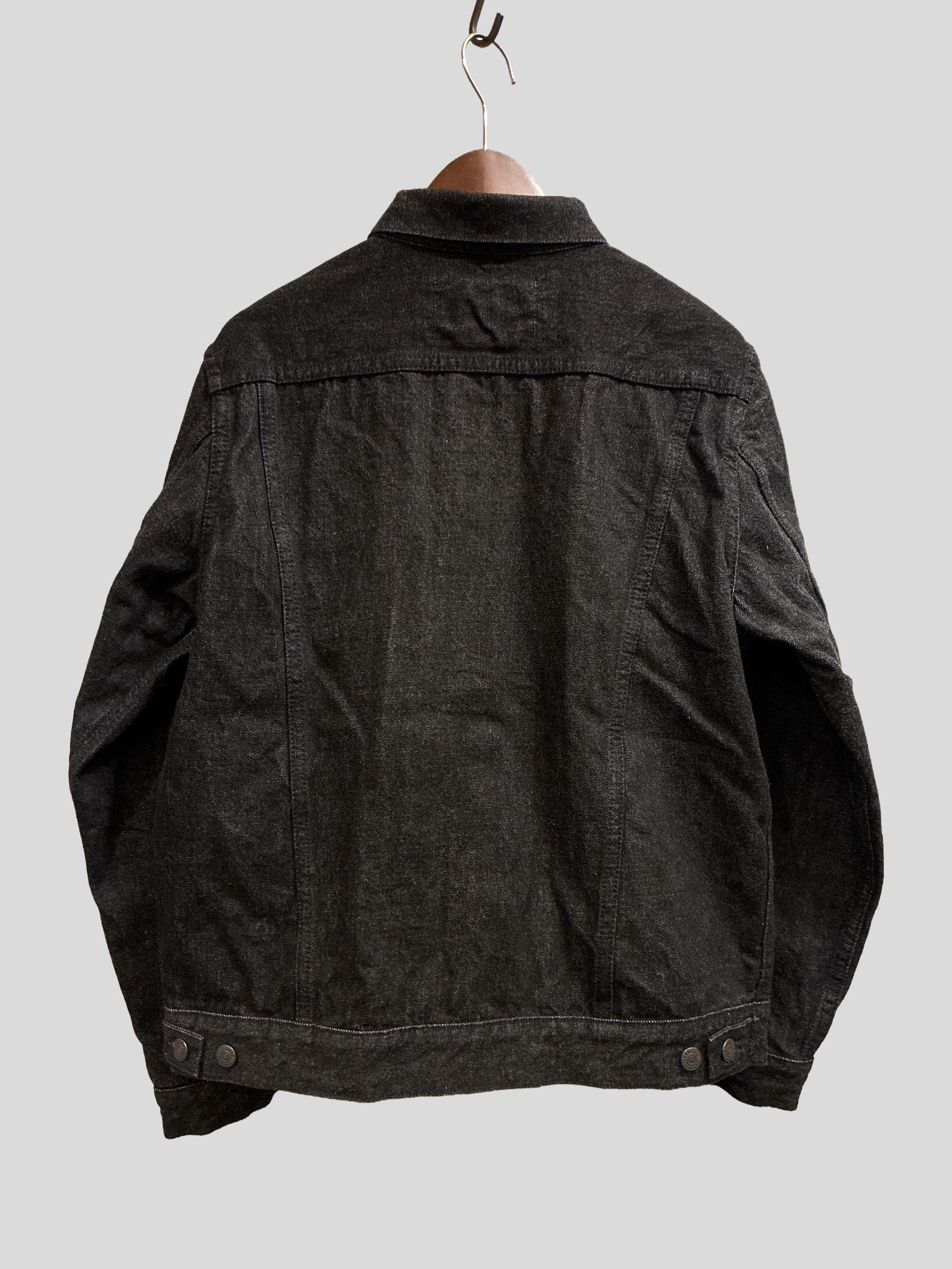 FOBファクトリー / F2444 SELVEDGE DENIM 3rd JKT / セルビッジデニム3rd ジャケット / ブラックデニム