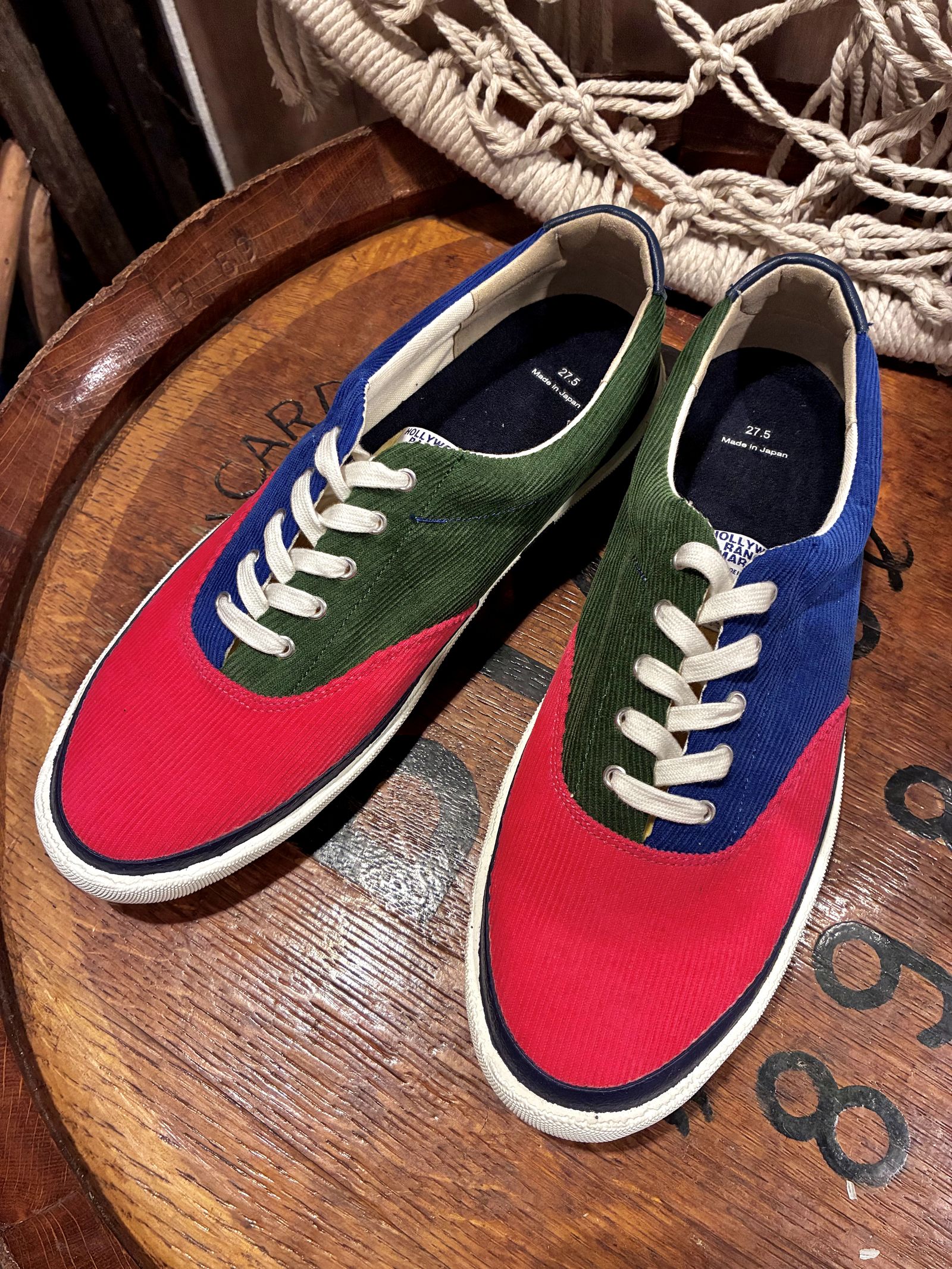 SPINGLEMOVE HRM クレイジーカラーデッキシューズ