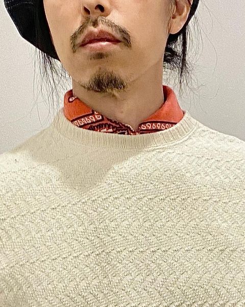 STYLE NO. 4「コットンニットで春らしく。」