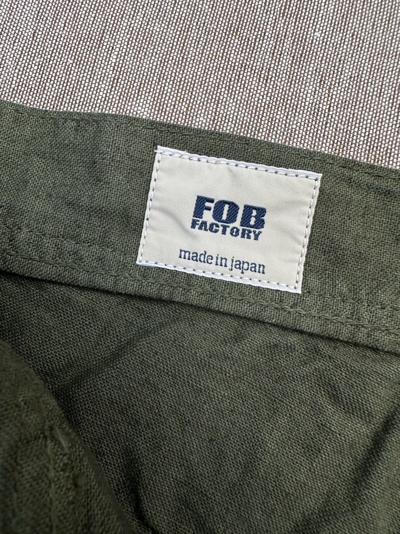 F4146 / OFFICER BUSH SHORTS / ブッシュショーツ / オリーブ