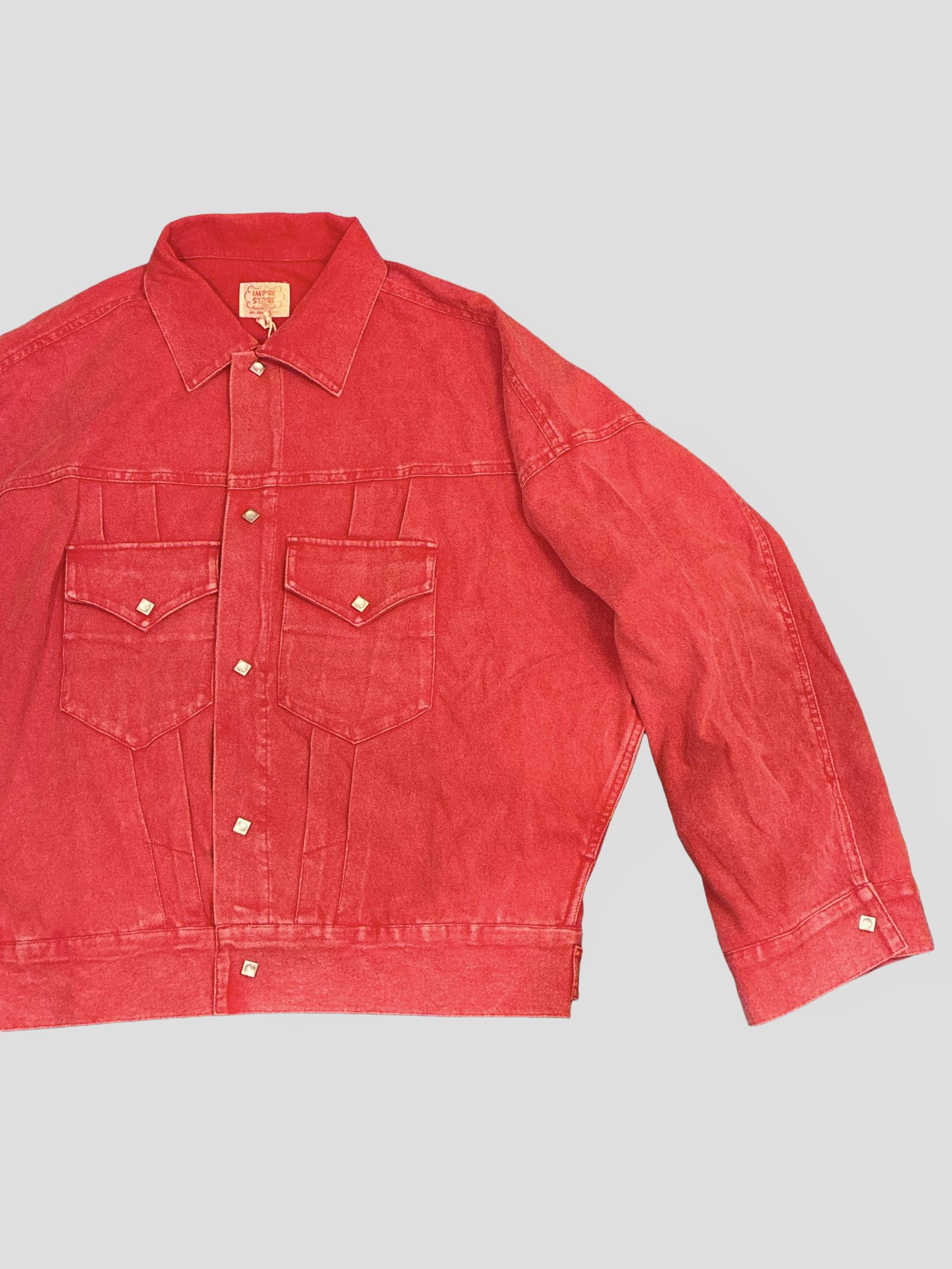 ウエスタンショートジャケット / レッド / Lorraine t-cloth V.D (faded Red) / インプレストア