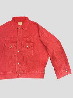 ウエスタンショートジャケット / レッド / Lorraine t-cloth V.D (faded Red) / インプレストア