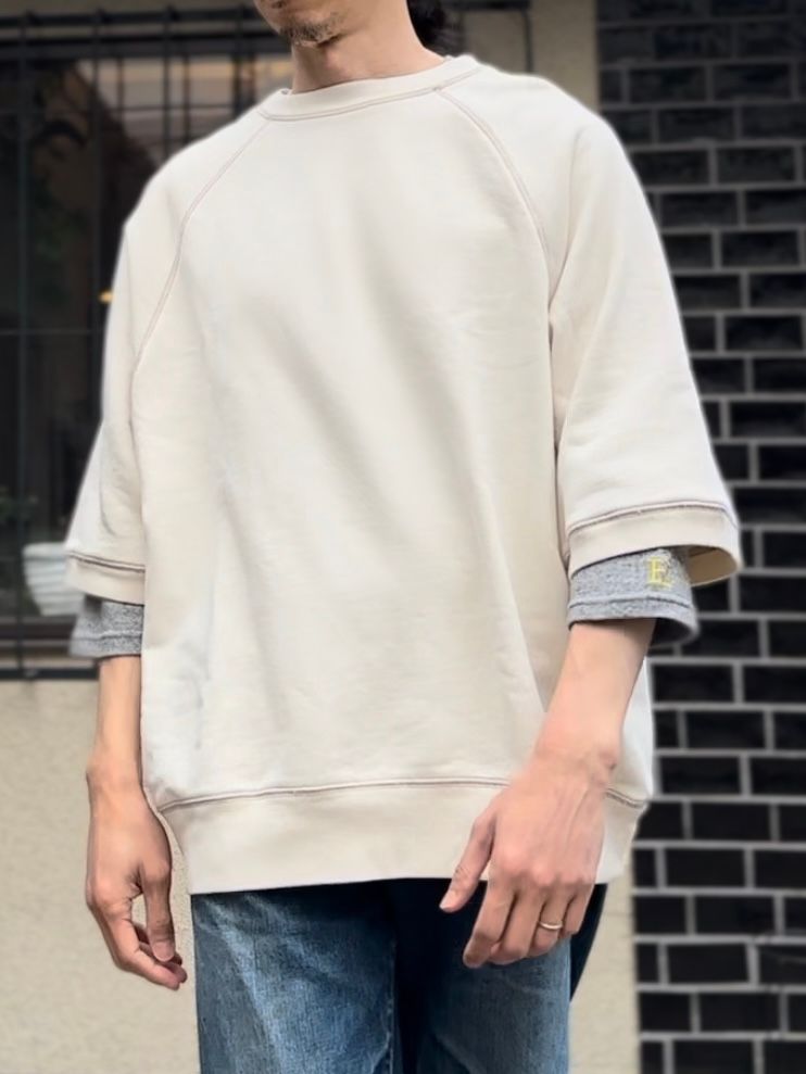 SCREEN STARS / スクリーンスターズ / Sunburned sweat tee / 半袖スウェットTシャツ /  アイボリー(ナチュラル)
