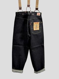 ウエストオーバーオール / シーアイランドコットン / M101(001) / ビッグジョン