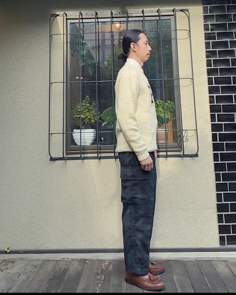 STYLE NO. 17 ブラックウォッチのカーゴパンツ①