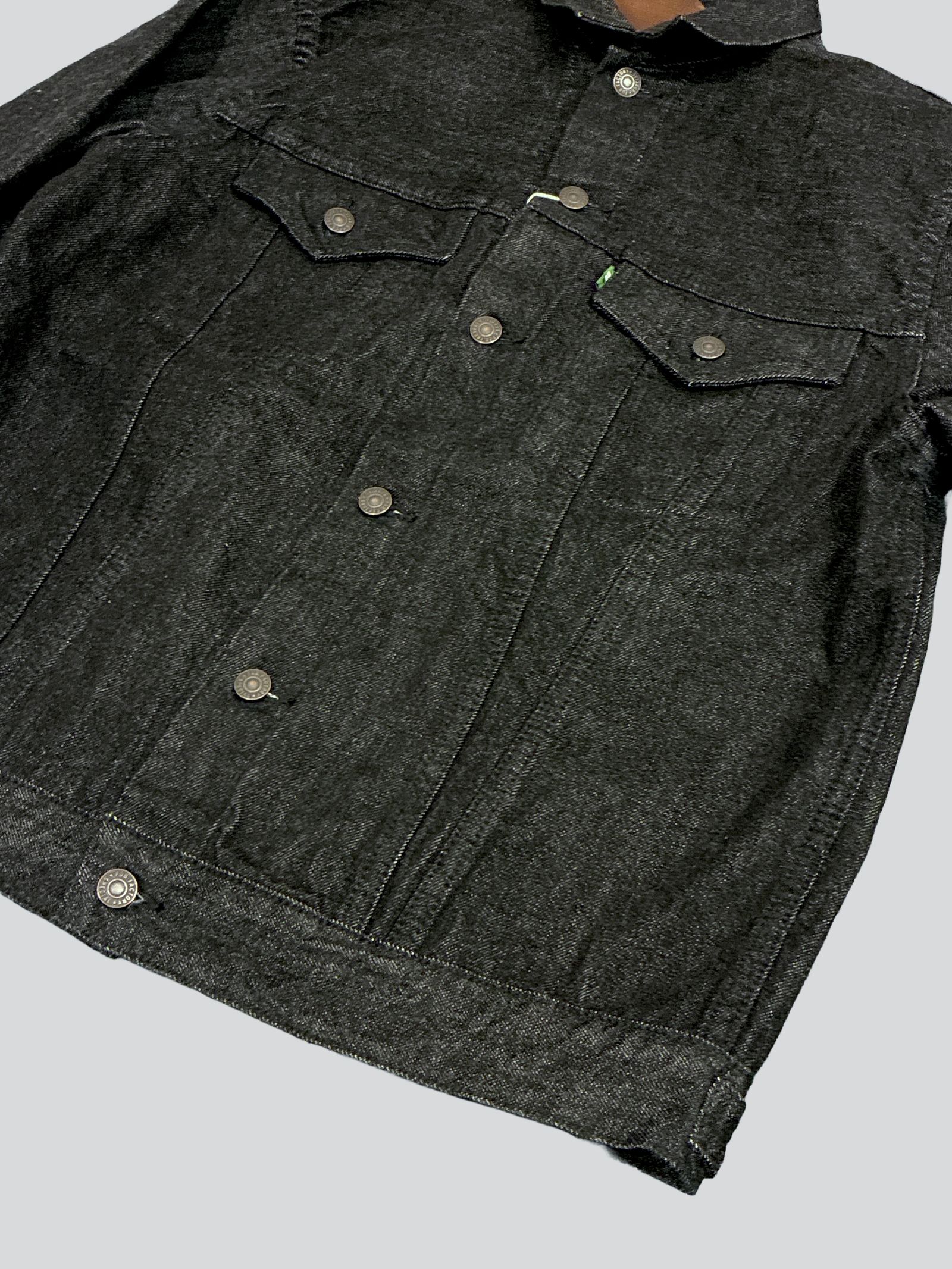FOBファクトリー / F2444 SELVEDGE DENIM 3rd JKT / セルビッジデニム3rd ジャケット / ブラックデニム