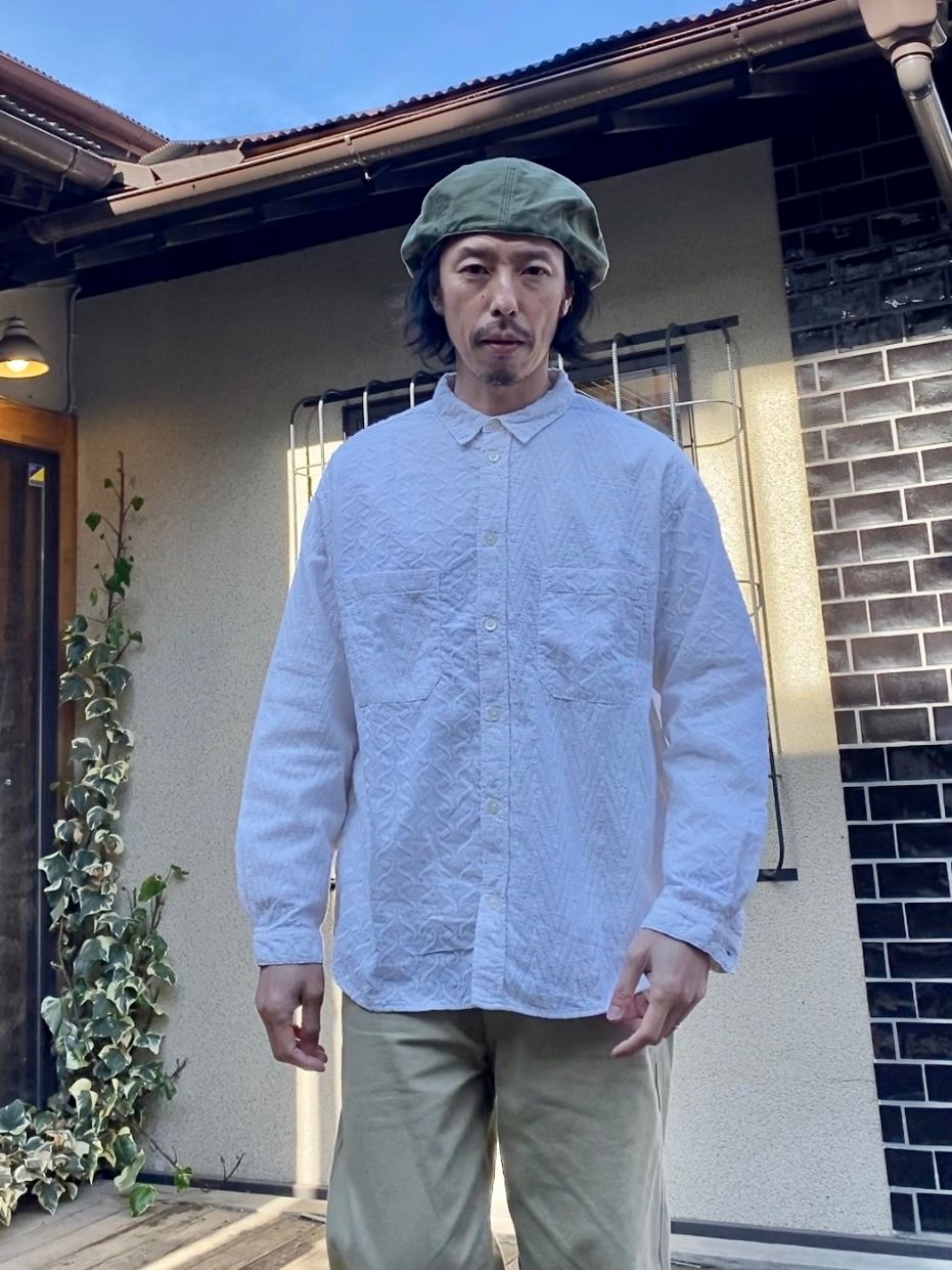 【ナスングワム / Nasngwam / NEEDLE SHIRTS / ナチュラル 】