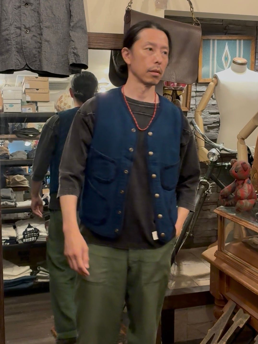 GAIJIN MADE / ドビーパインピングベスト