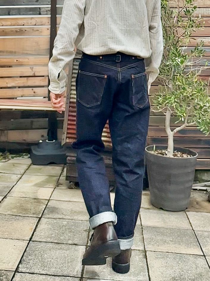 F165 / セルビッジ ガレージデニム5P / SELVEDGE GARAGE DENIM 5P