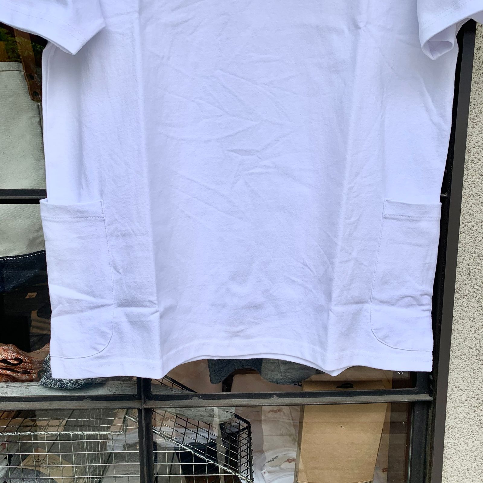 オニータ / ONEITA / サイドポケットTシャツ / ホワイト
