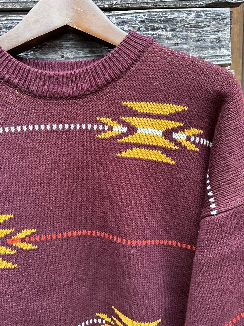 DENE KNIT / バーガンディー