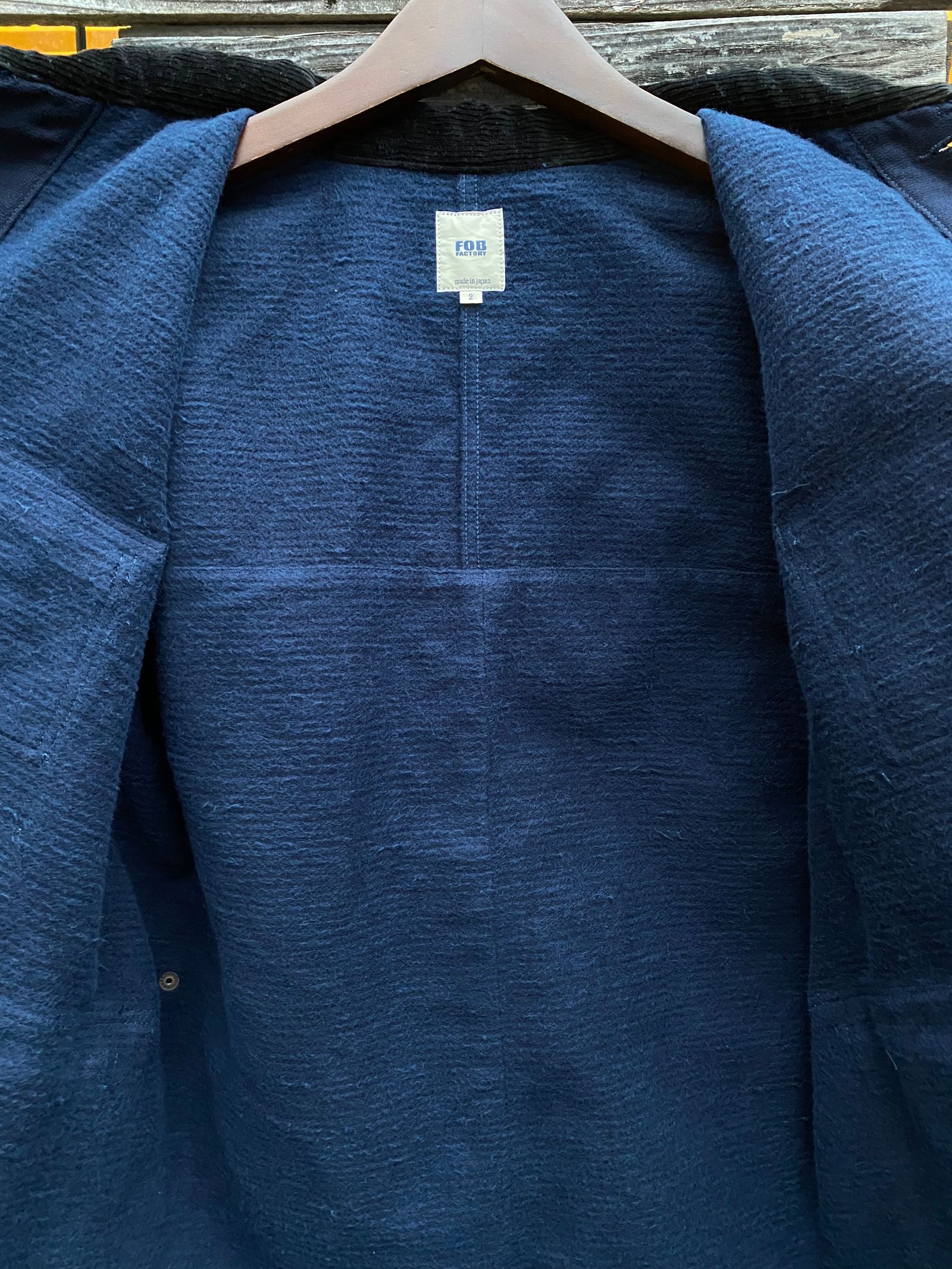 F2427 HUNTING JACKET / NAVY