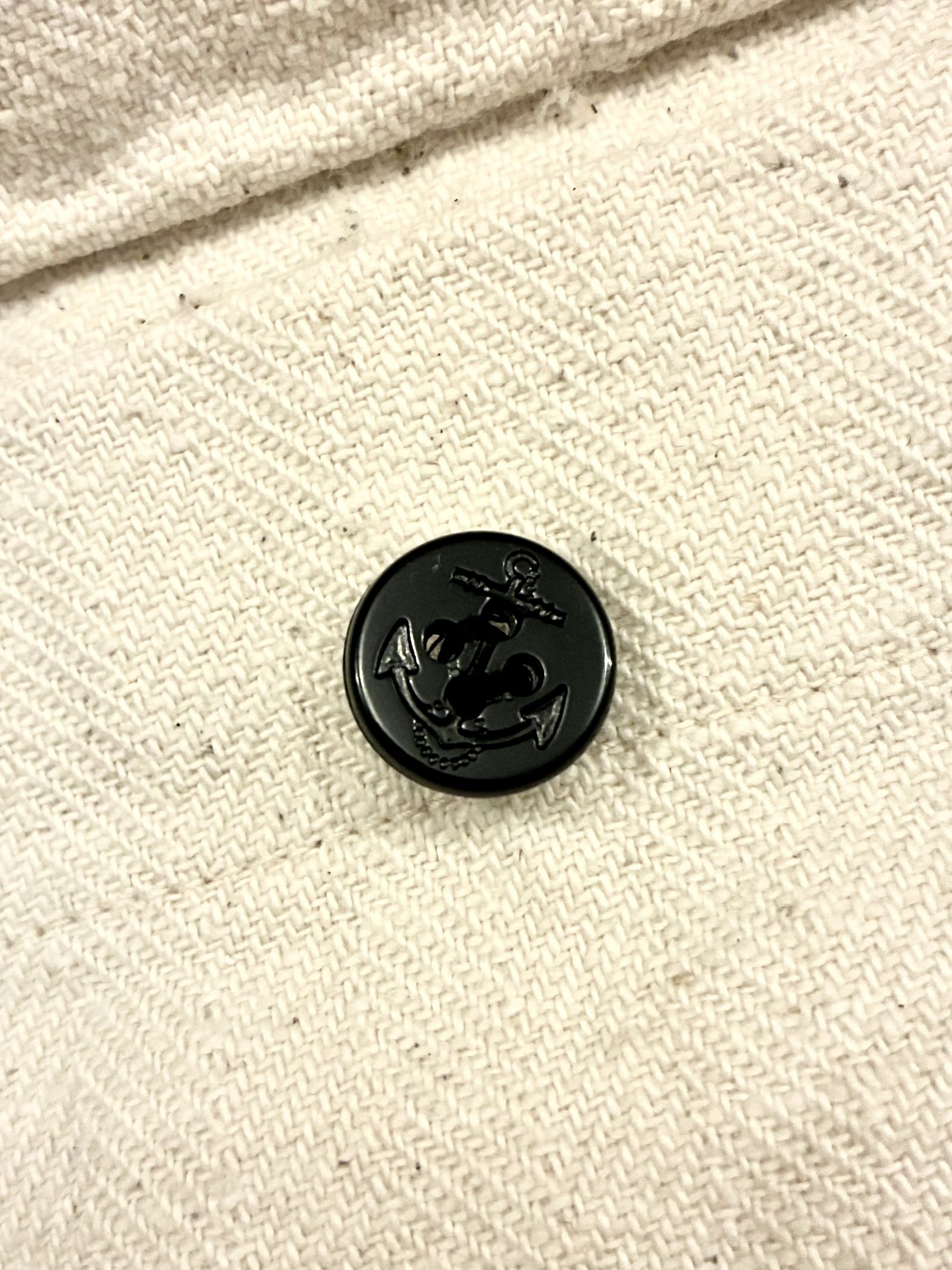 US NAVY CPOシャツ / ナチュラル / ビッグジョン