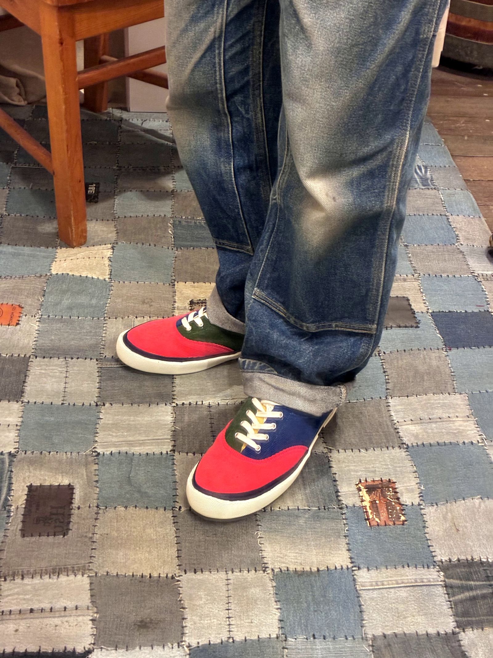 SPINGLEMOVE HRM クレイジーカラーデッキシューズ