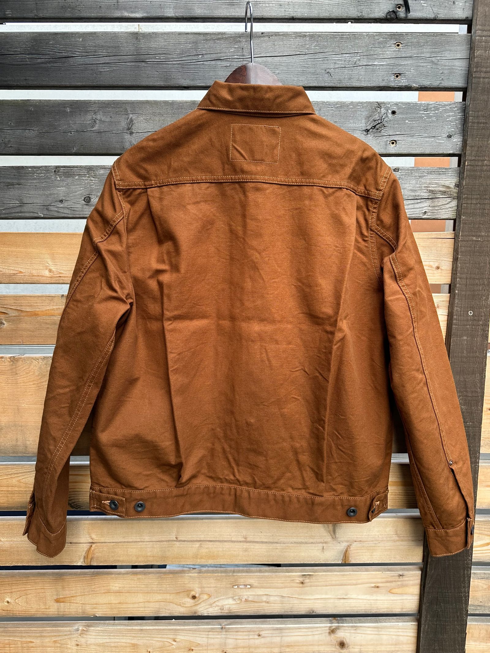 F2445 COTTON DUCK JKT / コットンダックジャケット / ブラウン