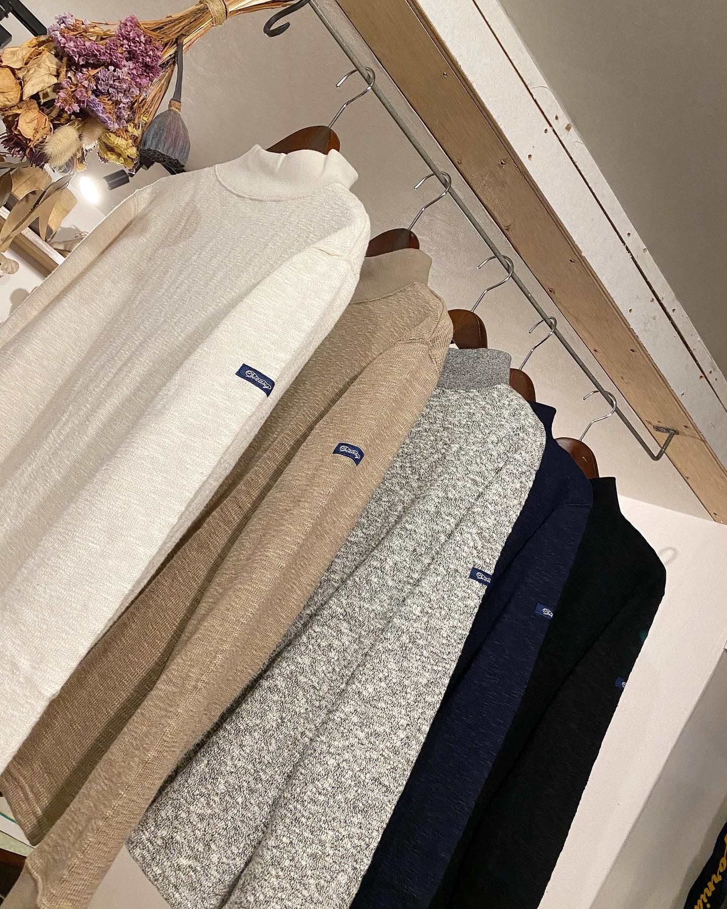 te002H / ORIGNAL NEW HIGH NECK-T / ハイネック / NATURAL