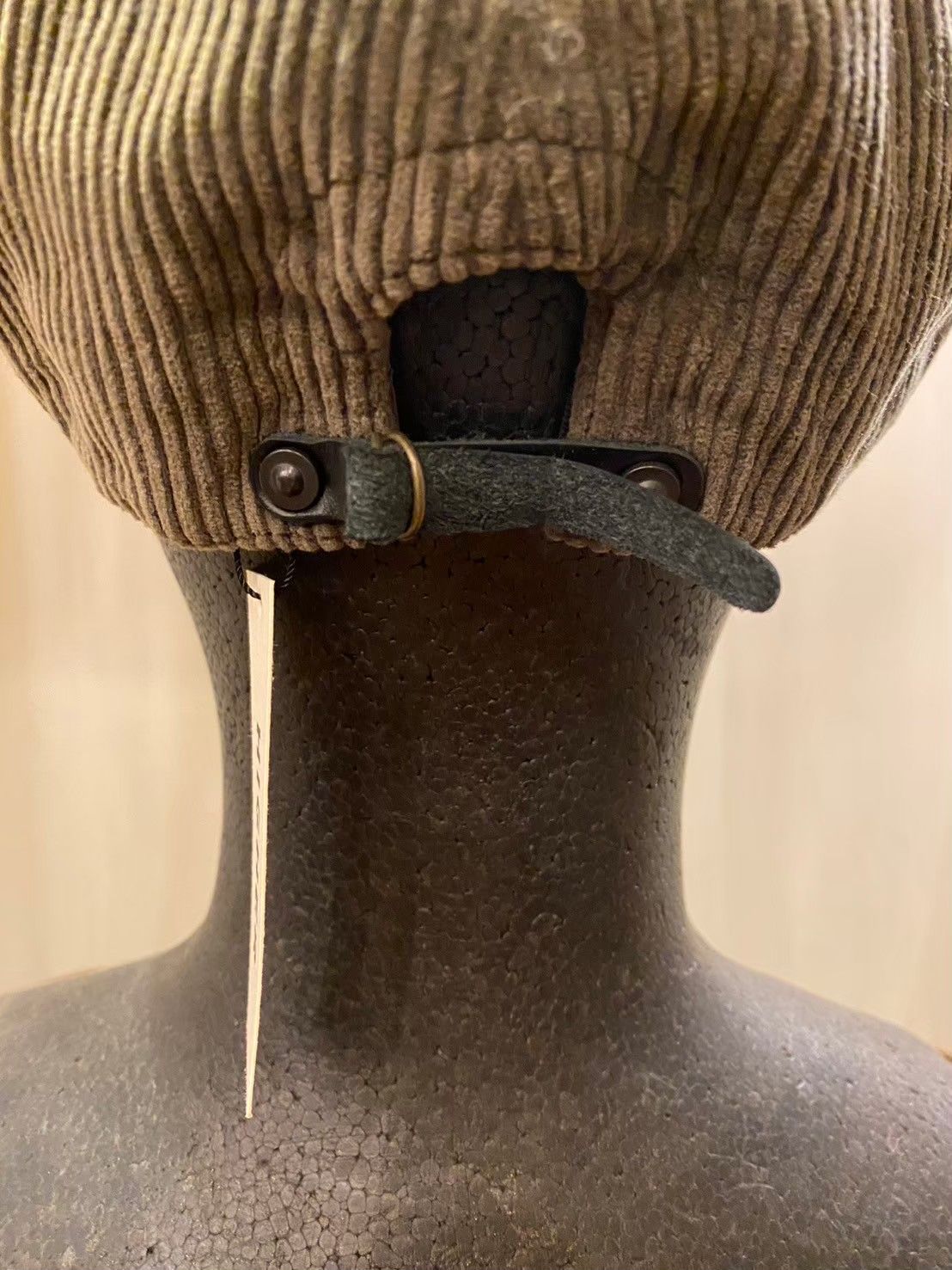 8wel CORDUROY CAP / コーデュロイキャップ / オリーブ