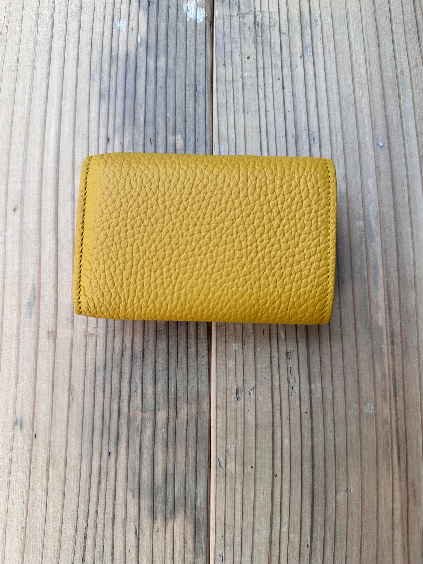 TAURILLON Compct Wallet / トリヨンラグーン コンパクトウォレット / CURRY (イエロー)